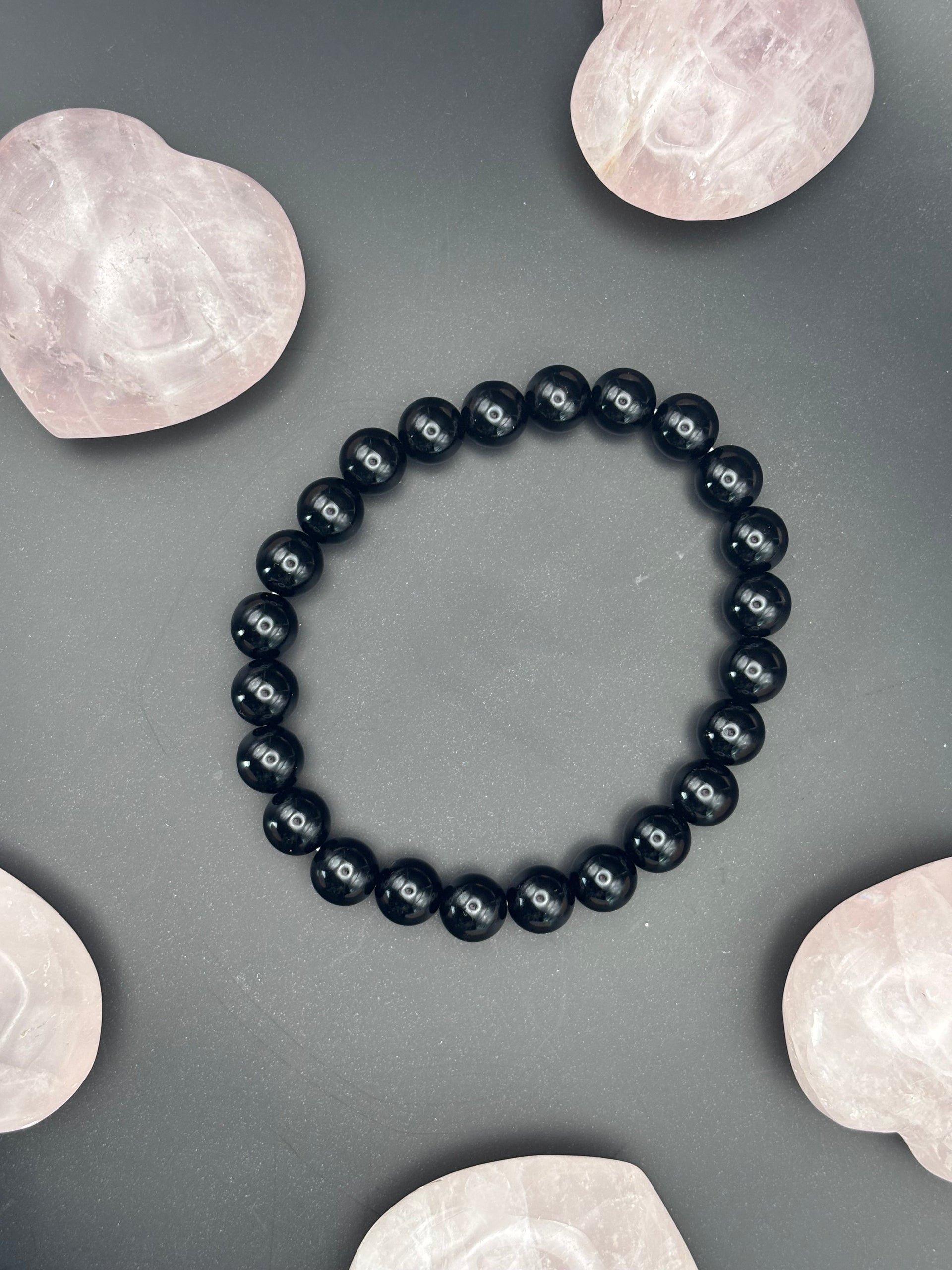 Black Tourmaline Crystal Bracelet