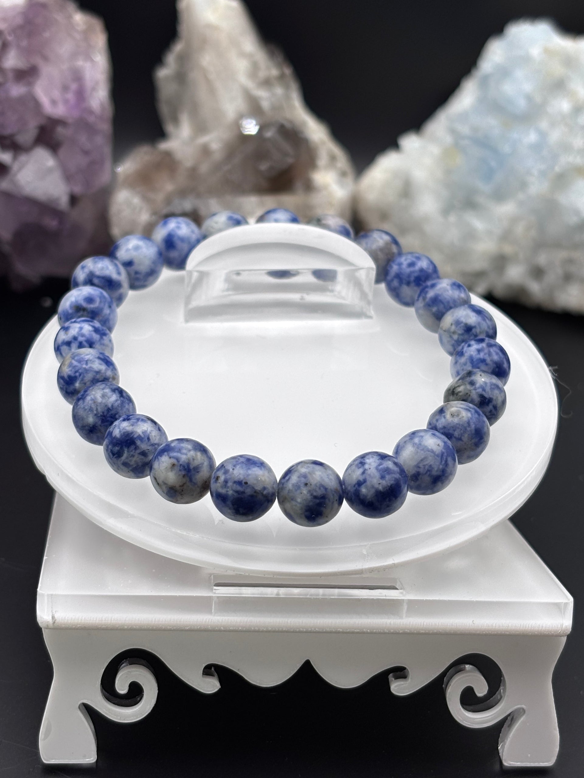Sodalite Crystal Bracelet
