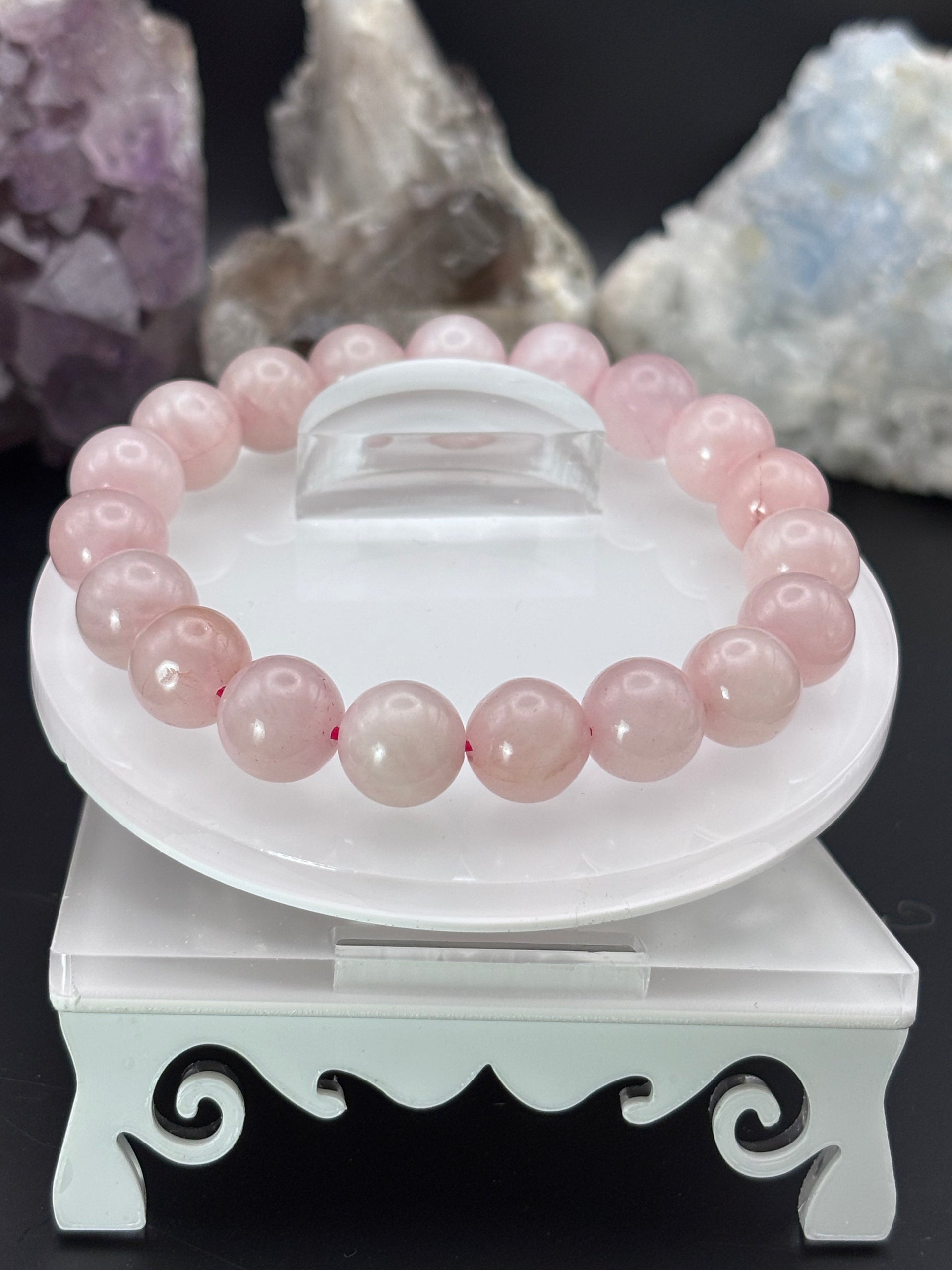 Rose Quartz Crystal Bracelet