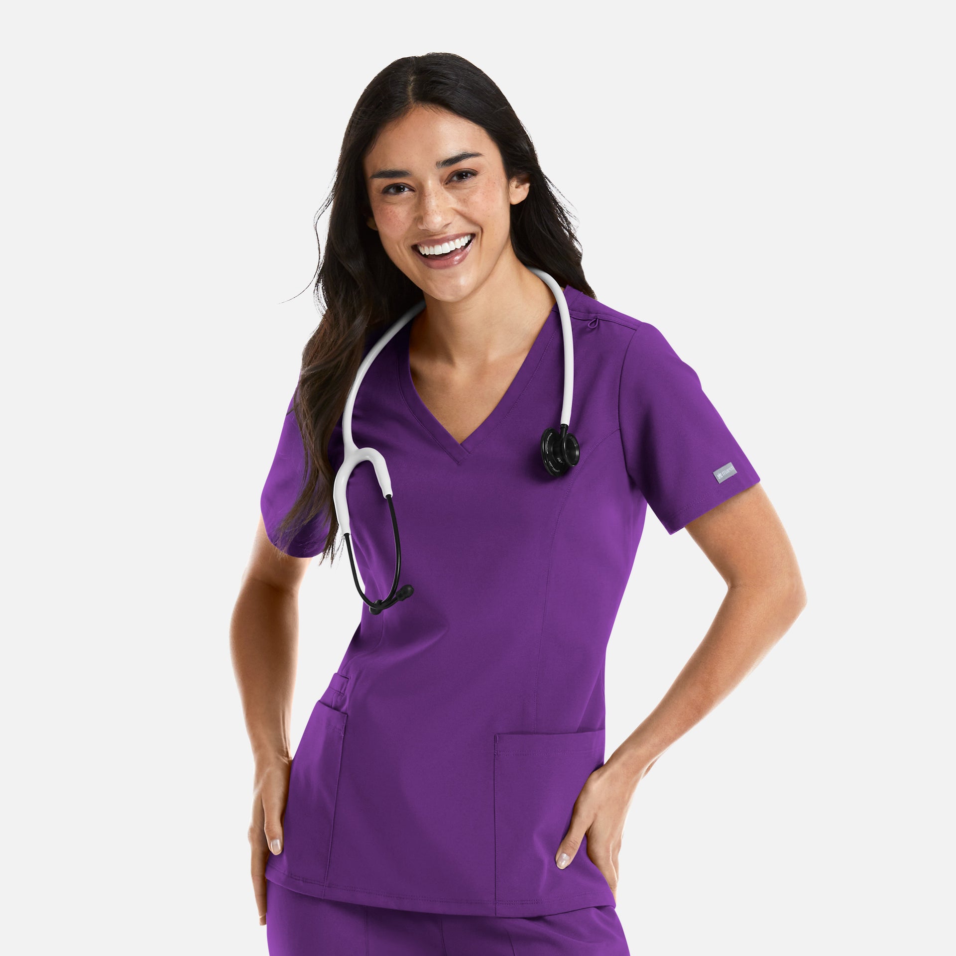 Women's Double V Neck Top