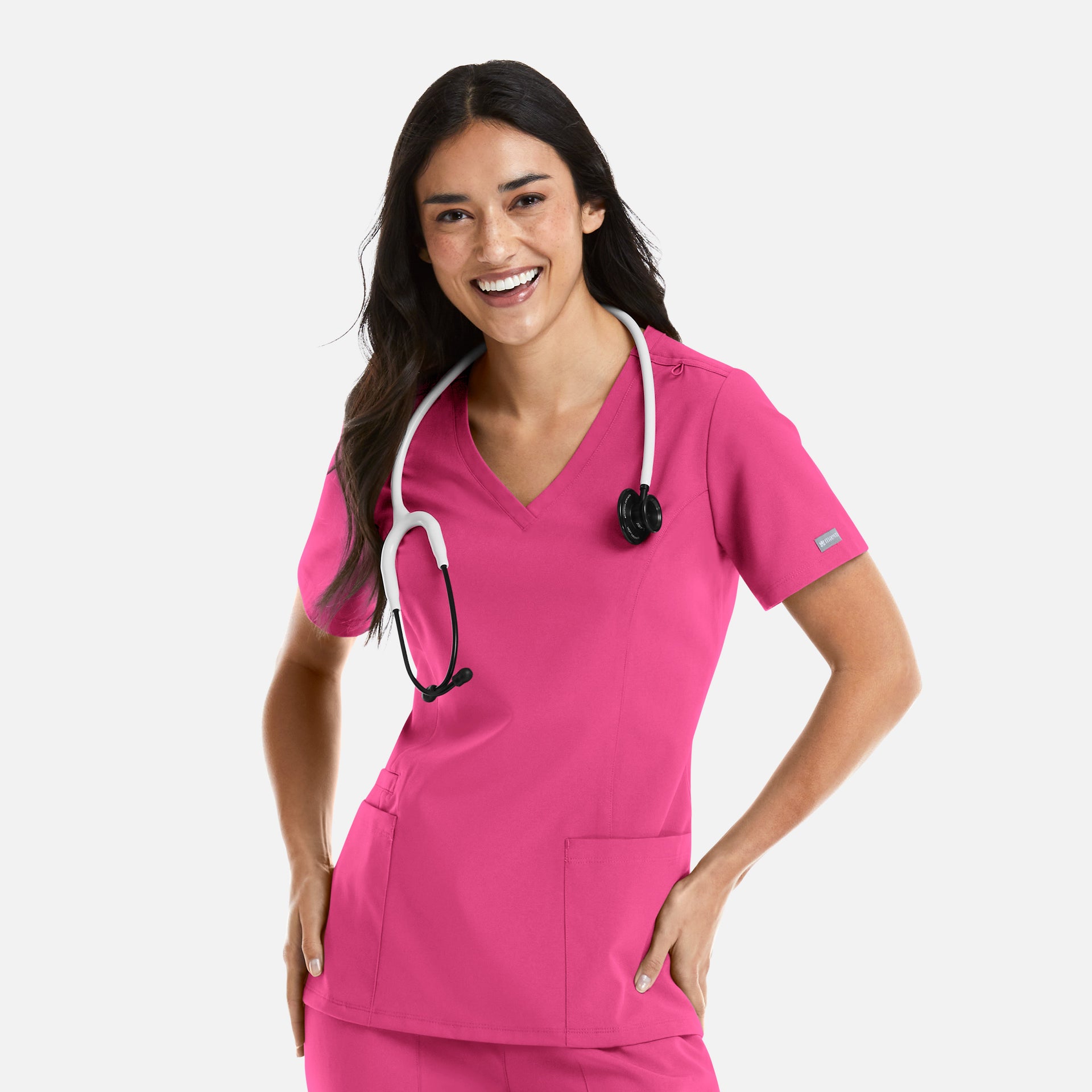Women's Double V Neck Top