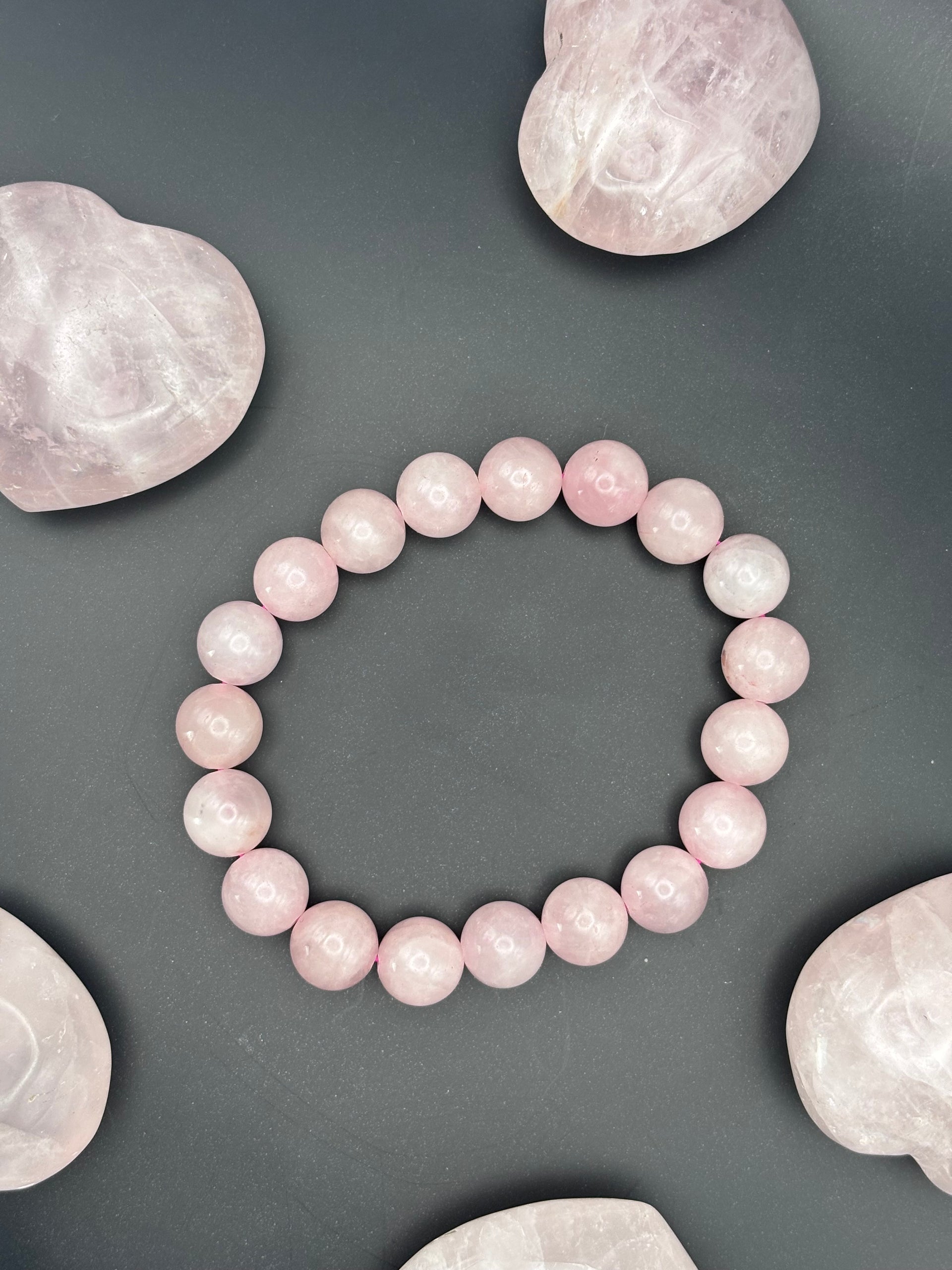 Rose Quartz Crystal Bracelet