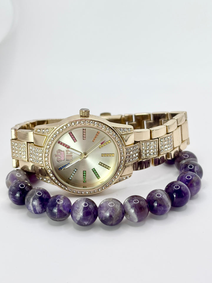 Amethyst Crystal Bracelet