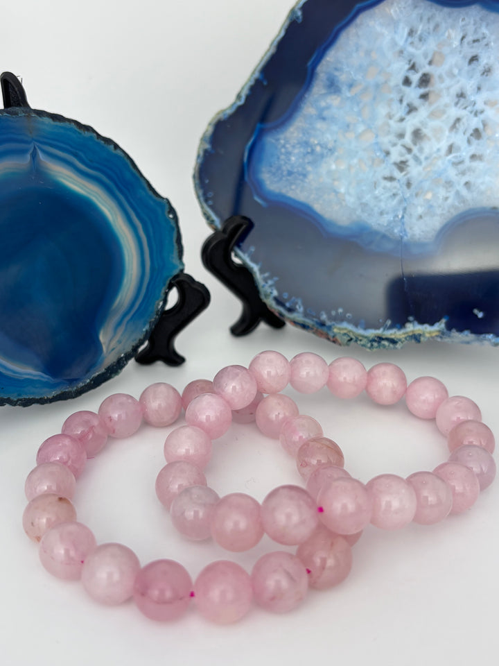 Rose Quartz Crystal Bracelet