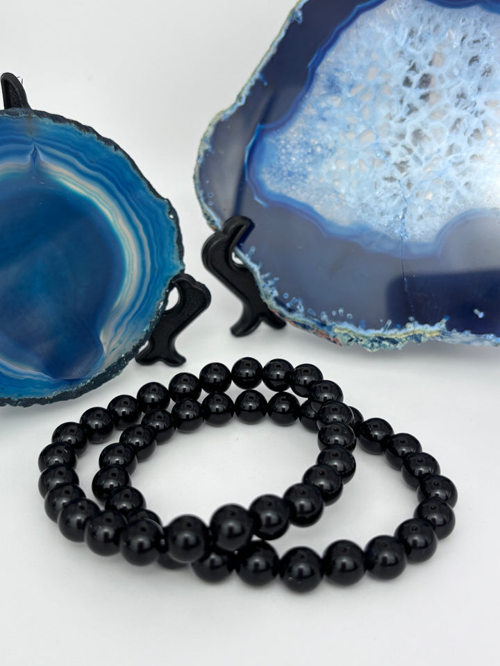 Black Tourmaline Crystal Bracelet