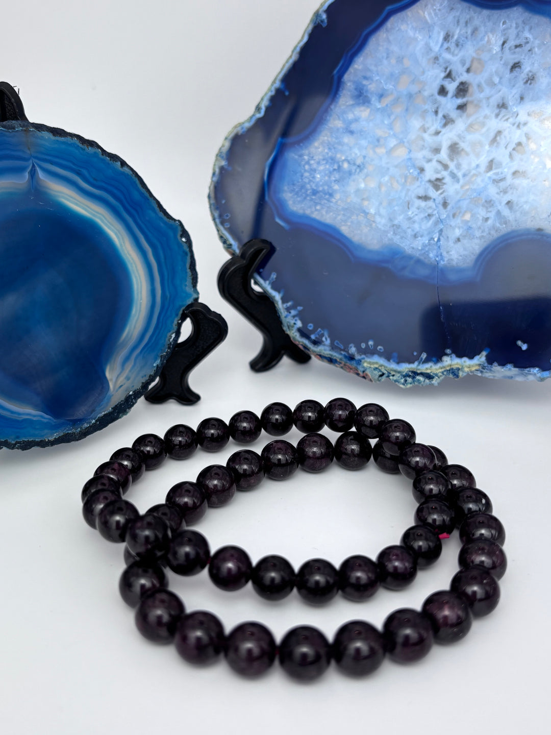 Garnet Crystal Bracelet