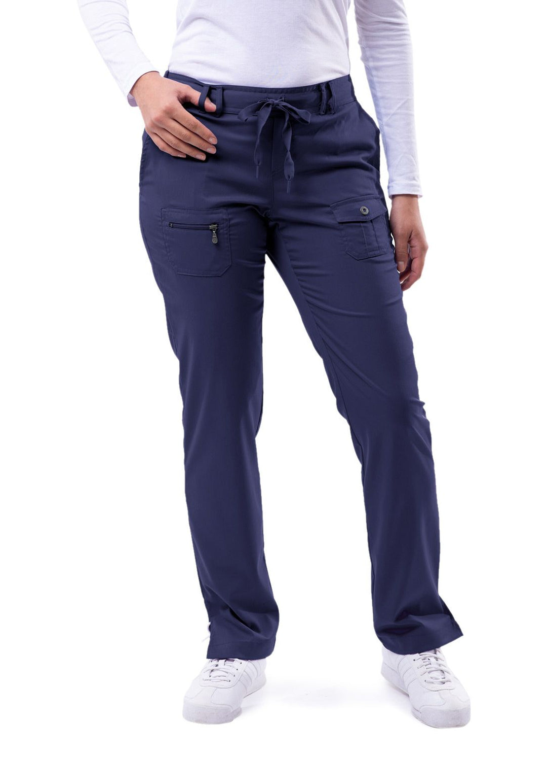 ADAR Women's Slim fit 6 Pocket Pant